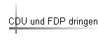 CDU und FDP dringen