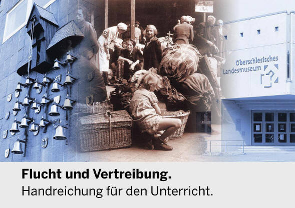 Die NRW-Lehrerhandreichung "Flucht und Vertreibung" verbindet eine historisch fundierte Darstellung jener Ereignisse mit zahlreichen Fotos und Abbildungen.