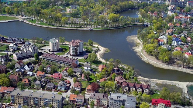 Luftbild von Kaliningrad [Königsberg] und Umgebung (picture alliance / dpa/ RIA Nowosti)