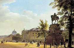 Zeitlose Pracht: Das Gemlde Unter den Linden mit Denkmal Friedrichs II. von Eduard Gaertner (1852/1853)