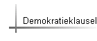 Demokratieklausel